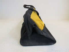 DeWalt Power Tool Bag 17in x 11in x 4in Black/Yellow Canvas -- Used