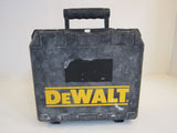 DeWalt Portable Power Tool Case 15in x 14in x 5in Black/Yellow Plastic -- Used