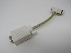 Standard DVI to VGA Computer Adapter Cable 5 Inches Male Female -- Used