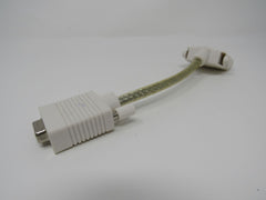 Standard DVI to VGA Computer Adapter Cable 5 Inches Male Female -- Used