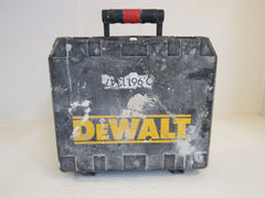 DeWalt Portable Power Tool Case 16in x 14in x 5in Black/Yellow Plastic -- Used