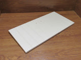 Designer Cabinet Drawer Face Country Style 29.875in x 14.875in White Veneer -- Used