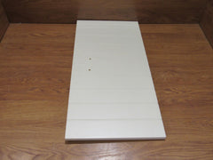 Designer Cabinet Drawer Face Country Style 29.875in x 14.875in White Veneer -- Used