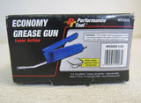 Performance Tool Economy Grease Gun Short Stroke Lever Action W54203 -- New