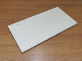 Designer Cabinet Door Country Style 24.75in x 12.625in x 0.75in White Veneer -- Used