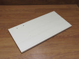 Designer Cabinet Door Country Style 24.75in x 12.625in x 0.75in White Veneer -- Used