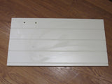 Designer Cabinet Door Country Style 24.75in x 12.625in x 0.75in White Veneer -- Used