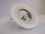 Halo Light Fixture Can Ring Splay Trim 6-in White 327P Metal -- Used