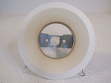 Halo Light Fixture Can Ring Splay Trim 6-in White 327P Metal -- Used