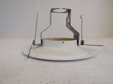 Halo Light Fixture Can Ring Splay Trim 6-in White 327P Metal -- Used