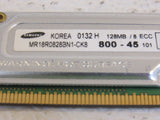 Samsung Memory Board RAM 128MB 8 ECC MR18R0828BN1-CK8 -- Used