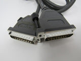 Belkin 25 Pin DB25 Serial Cable 5.5 ft Male F3D111-D6 -- Used