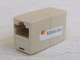 Standard Ethernet RJ45 Inline Coupler Female Off White 808046-SKA -- Used