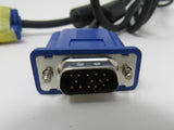 Foxline VGA Computer Monitor Cable 6 ft Male -- Used