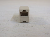 Standard Ethernet RJ45 Inline Coupler Female Off White 808046-SKA -- Used