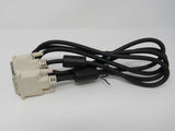 Standard DVI to DVI Computer Monitor Cable 5.5 ft Male -- New