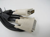 Standard DVI to DVI Computer Monitor Cable 5.5 ft Male -- New