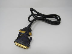 Belkin 25 Pin DB25 Serial Port to SCSI 36 Pin Adapter Cable 5.5 ft Male -- Used