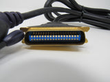 Belkin 25 Pin DB25 Serial Port to SCSI 36 Pin Adapter Cable 5.5 ft Male -- Used