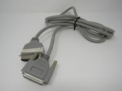 Standard 25 Pin DB25 Serial Port to SCSI 36 Pin Adapter Cable 7.5 ft Male -- Used