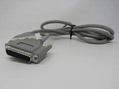 Standard 25 Pin DB25 Serial Port to SCSI 36 Pin Adapter Cable 7.5 ft Male -- Used