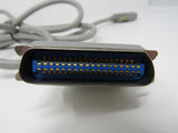 Standard 25 Pin DB25 Serial Port to SCSI 36 Pin Adapter Cable 7.5 ft Male -- Used