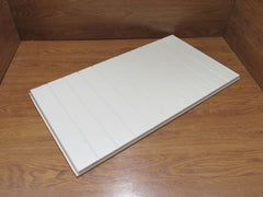 Designer Cabinet Drawer Face Country Style 34in x 18.25in x 0.75in White Veneer -- Used