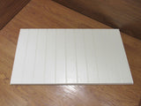 Designer Cabinet Drawer Face Country Style 34in x 18.25in x 0.75in White Veneer -- Used