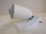 Swivelier Spot Lamp Light Fixture White Push Button On Switch 15-109 Metal -- Used