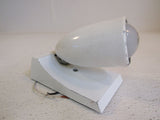 Swivelier Spot Lamp Light Fixture White Push Button On Switch 15-109 Metal -- Used