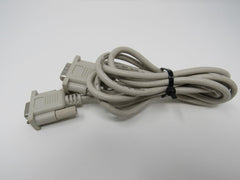 Standard DB9 Serial Cable 6.5 ft Male Female -- Used