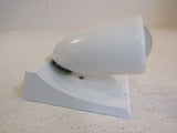 Swivelier Spot Lamp Light Fixture White Twist Button On Switch 15-109 Metal -- Used