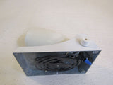 Swivelier Spot Lamp Light Fixture White Twist Button On Switch 15-109 Metal -- Used