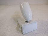 Swivelier Spot Lamp Light Fixture White Twist Button On Switch 15-109 Metal -- Used