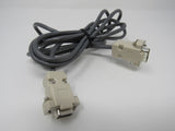 Standard DB9 Serial Cable 7 ft Male Female -- Used