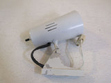 Luxo Wired Portable Spot Lamp Light Fixture 5-in Cord Off White 50R20 Metal -- Used