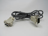 Standard DB9 Serial Cable 7 ft Male Female -- Used