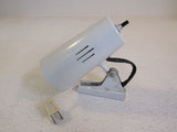 Luxo Wired Portable Spot Lamp Light Fixture 5-in Cord Off White 50R20 Metal -- Used