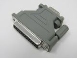 Standard DB25 Female to DB9 Male Adapter 500270-00 -- Used