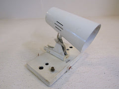 Standard Spot Lamp Light Fixture Off White D1688 Metal -- Used