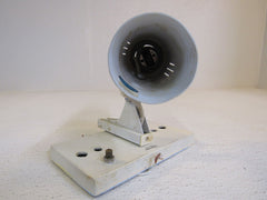 Standard Spot Lamp Light Fixture Off White D1688 Metal -- Used