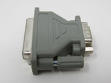 Standard DB25 Female to DB9 Male Adapter 500270-00 -- Used