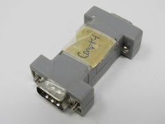 Standard Gender Changer DB9 Serial Male Adapter -- Used