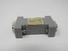 Standard Gender Changer DB9 Serial Male Adapter -- Used