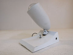 Luxo Spot Lamp Light Fixture Off White 15-109 Metal -- Used