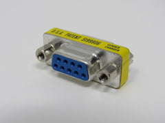 Standard DB9 Female Gender Changer Adapter -- Used