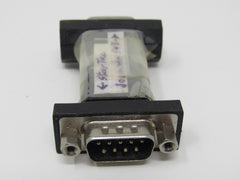 Standard DB9 Male Gender Changer Adapter -- Used