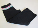 Lululemon Leggings Groove Crop Pant Reversible Size 6 Black Luon Female -- Used
