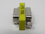 Standard DB9 Male Gender Changer Adapter -- Used