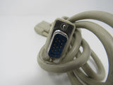 Standard VGA Computer Monitor Cable 5.5 ft Male -- Used